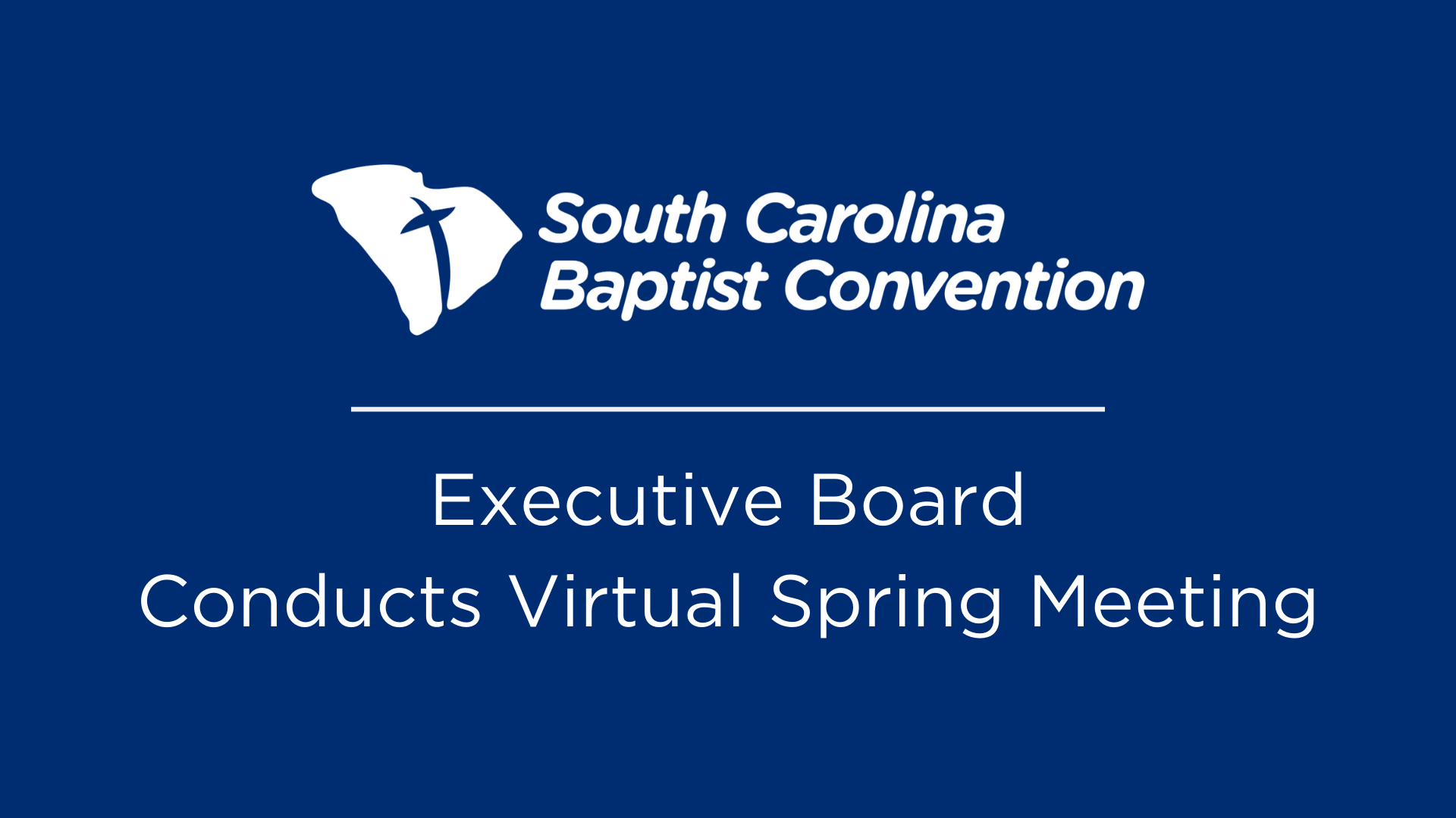 Executive Board Conducts Virtual Spring Meeting