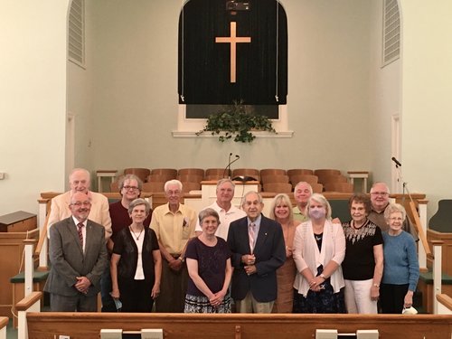 Remaining members of Calvary after they voted to partner with Second Baptist Church, Lancaster